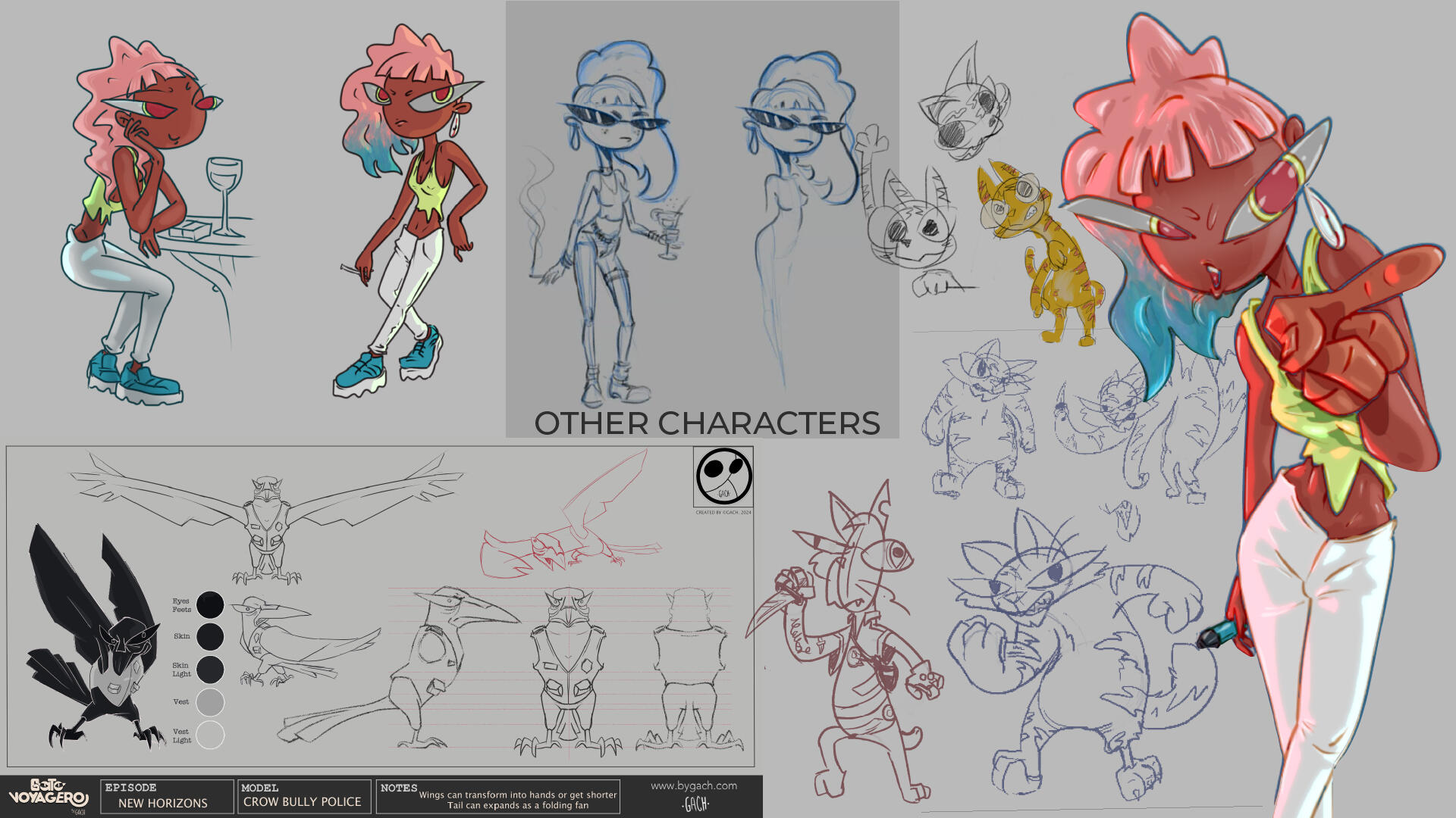 Maow, Gato Voyagero Gach Animation Studio